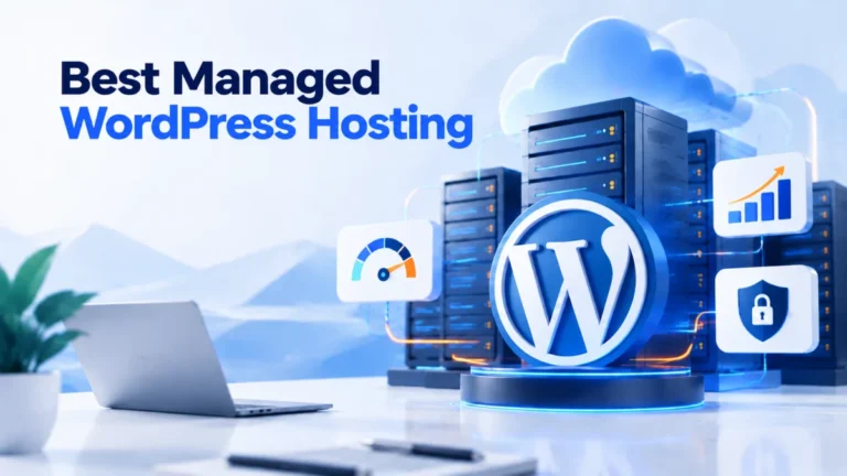 best managed wordpress hosting: independent HostChoices editorial illustration